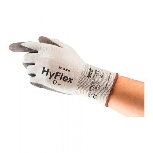 LUVA HPPE NYLON E ELAST C/ REVEST PU 11-644 LUVA HPPE NYLON E ELAST C/ REVEST PU 11-644